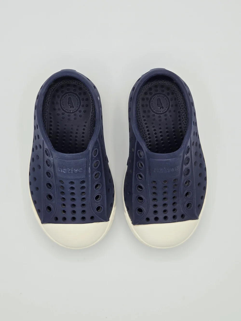 Native Jefferson Kids Slip-On Water Shoes Navy Size C5